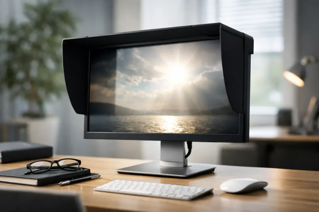 Persiana para reduzir brilho no monitor: como escolher