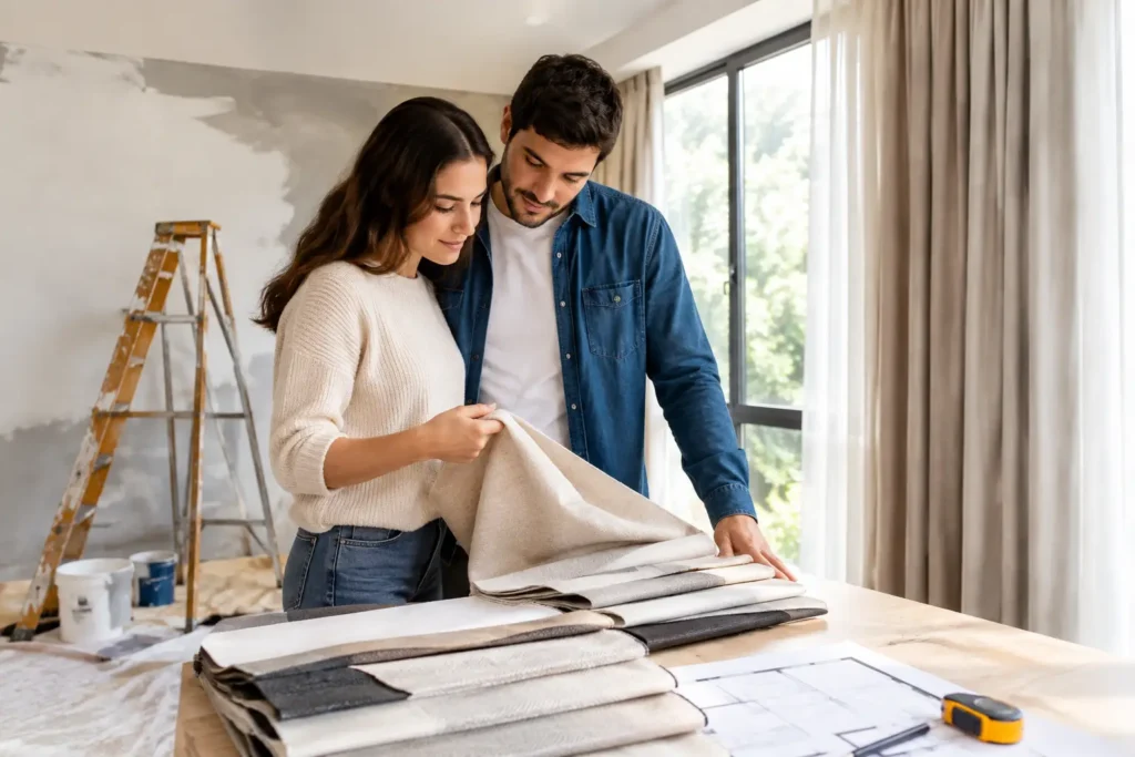 Como planejar cortinas em reforma sem erros